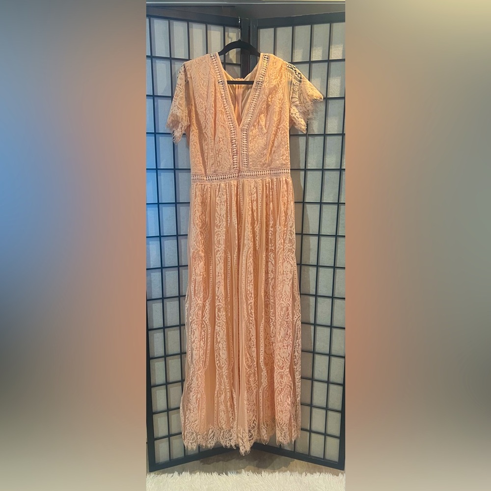 Woman’s maxi dress